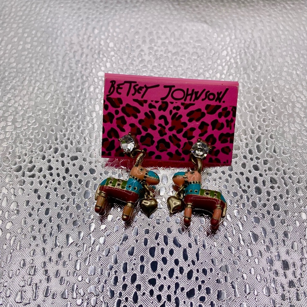2/$25 Vintage Betsey Johnson Piรฑata Earrings